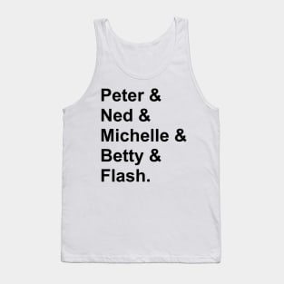 Homecoming Characters Tank Top